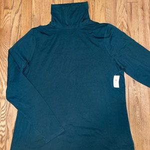 Gap Dark Green Long Sleeve Turtle Neck